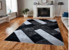 Тъкан килим 3D SHAGGY GRANDE 720 black